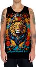 Camiseta Regata Jesus Versiculo Apocalipse 5:5 Leão Judá 1 Camiseta Regata Jesus Versiculo Apocalipse 5:5 Leão Judá 1