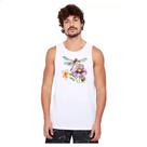 Camiseta Regata Libelula na flor