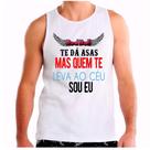 Camiseta regata masculina abada carnaval frase engraçada