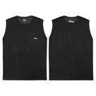 Camiseta Regata Masculina Activitta Esportiva Treino Poliamida Preta