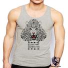 Camiseta Regata Masculina Animais Onca Pintada Tigre Leao Camiseta Regata Masculina Animais Onca Pintada Tigre Leao