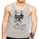 Camiseta Regata Masculina Cachorro Nerd Frase Einstein Camiseta Regata Masculina Cachorro Nerd Frase Einstein