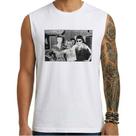 Camiseta regata masculina - David Bowie - Iggy Pop - Lou Reed.