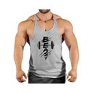Camiseta Regata Masculina De Algodão Para Fitness, Verão, Musculação, Academia, Corrida, 2023