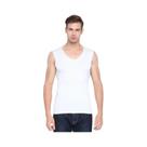 Camiseta Regata Masculina De Seda Gelada Sem Costura Para Esportes De Verão, Modelo Jovem Com Barra