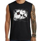 Camiseta regata masculina - Gato Dark. Camiseta regata masculina - Gato Dark.