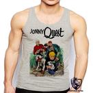 Camiseta Regata Masculina Jonny Quest Desenho Aventura Acao Antigo Camiseta Regata Masculina Jonny Quest Desenho Aventura Acao Antigo