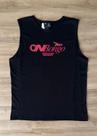 Camiseta Regata Masculina Onbongo Plus Size - Preto