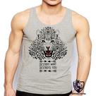 Camiseta Regata Masculina Onca Pintada Tigre Leao Amazonia Camiseta Regata Masculina Onca Pintada Tigre Leao Amazonia