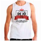 Camiseta regata masculina paciência Jó fé Abraão gospel cristã Camiseta regata masculina paciência Jó fé Abraão gospel cristã