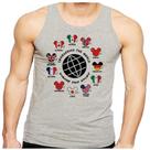 Camiseta Regata Masculina Park Paises Mundo