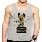 Camiseta Regata Masculina Pluto Preso Prisao Cachorro Camiseta Regata Masculina Pluto Preso Prisao Cachorro