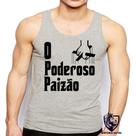 Camiseta Regata Masculina Poderoso Paizao Pai Camiseta Regata Masculina Poderoso Paizao Pai