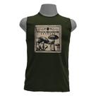 Camiseta regata masculina - Rotulo Antigo Poison Mushroom