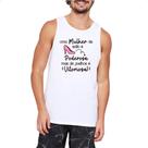 Camiseta Regata Mulher Salto Poderosa Joelhos Vitoriosa