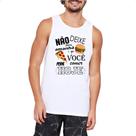 Camiseta Regata Nao deixe para comer amanha
