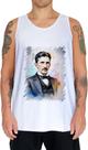 Camiseta Regata Nikola Tesla Físico Inventor Eletrecidade 9