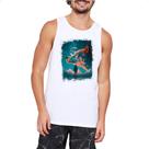 Camiseta Regata Nuvens em forma de lobo
