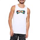Camiseta Regata Oculos reflexo sunset Camiseta Regata Oculos reflexo sunset
