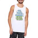 Camiseta Regata Pai Papai Painho