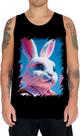 Camiseta Regata Páscoa Coelhinho Traços Vaporwave 10