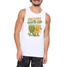 Camiseta Regata Pastel e Caldo de Cana