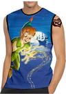 Camiseta Regata Peter Pan MASCULINA Pirata Desenho Blusa Camiseta Regata Peter Pan MASCULINA Pirata Desenho Blusa