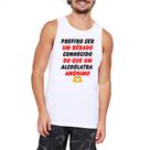 Camiseta Regata Prefiro um bebado conhecido