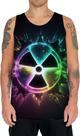 Camiseta Regata Radiação Radioativo Radioactive Perigo