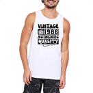 Camiseta Regata Radio Vintage 1986