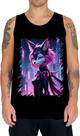 Camiseta Regata Raposa Humanóide Vaporwave 11