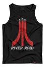 Camiseta Regata River Raid Atari Game Retrô Camisa Anos 80