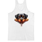 Camiseta Regata Rottweiler no Ziper