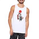 Camiseta Regata Samurai Dragao sol nascente