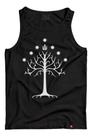 Camiseta Regata Senhor Dos Anéis Árvore De Gondor Filme Geek Camiseta Regata Senhor Dos Anéis Árvore De Gondor Filme Geek
