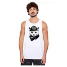 Camiseta Regata Sherlock Gato Camiseta Regata Sherlock Gato