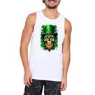 Camiseta Regata Skull Leprechaun Camiseta Regata Skull Leprechaun