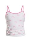 Camiseta regata SweatyRocks Girl's Cherry Cami Pink 10Y Camiseta regata SweatyRocks Girl's Cherry Cami Pink 10Y