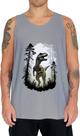 Camiseta Regata T-Rex Tiranossauro Dinossauro Jurássico 2