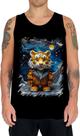 Camiseta Regata Tigre Noite Estrelada Van Gogh 3 Camiseta Regata Tigre Noite Estrelada Van Gogh 3