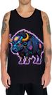Camiseta Regata Tshirt Animais Cyberpunk Búfalo Africa HD 1 Camiseta Regata Tshirt Animais Cyberpunk Búfalo Africa HD 1