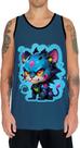 Camiseta Regata Tshirt Animais Cyberpunk Onça Felinos HD 1 Camiseta Regata Tshirt Animais Cyberpunk Onça Felinos HD 1