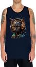 Camiseta Regata Tshirt Animais Óculos Gatinho Moderno 1 Camiseta Regata Tshirt Animais Óculos Gatinho Moderno 1