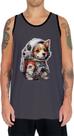 Camiseta Regata Tshirt Cachorro Astronauta Cão Lua Marte 3 Camiseta Regata Tshirt Cachorro Astronauta Cão Lua Marte 3