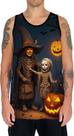 Camiseta Regata Tshirt Halloween Aboborá Terror Fantasia 2 Camiseta Regata Tshirt Halloween Aboborá Terror Fantasia 2