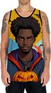 Camiseta Regata Tshirt Halloween Bruxo Afro Mago Negro 1 Camiseta Regata Tshirt Halloween Bruxo Afro Mago Negro 1