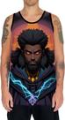 Camiseta Regata Tshirt Halloween Bruxo Afro Mago Negro 5 Camiseta Regata Tshirt Halloween Bruxo Afro Mago Negro 5