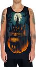 Camiseta Regata Tshirt Halloween Cenário Castelo Terror 1 Camiseta Regata Tshirt Halloween Cenário Castelo Terror 1