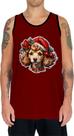 Camiseta Regata Tshirt Natal Festa Cachorro Poodle Cão Neve