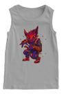 Camiseta Regata Unissex Gato Ninja Cat Gatinho Top!
